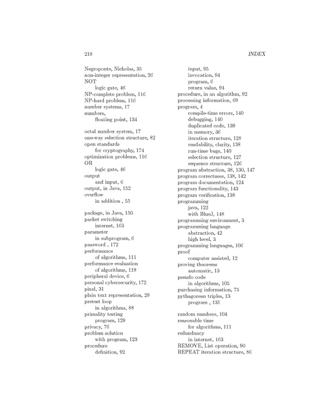 Computer Science Principles - New Page
